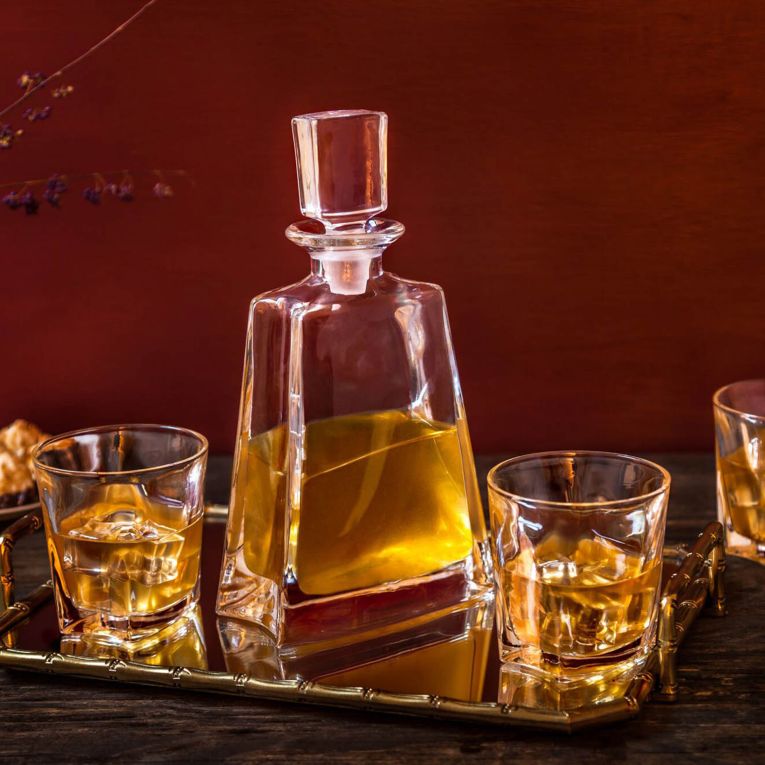 Wedding Registry - Luna 5-Piece Whiskey Decanter Set
