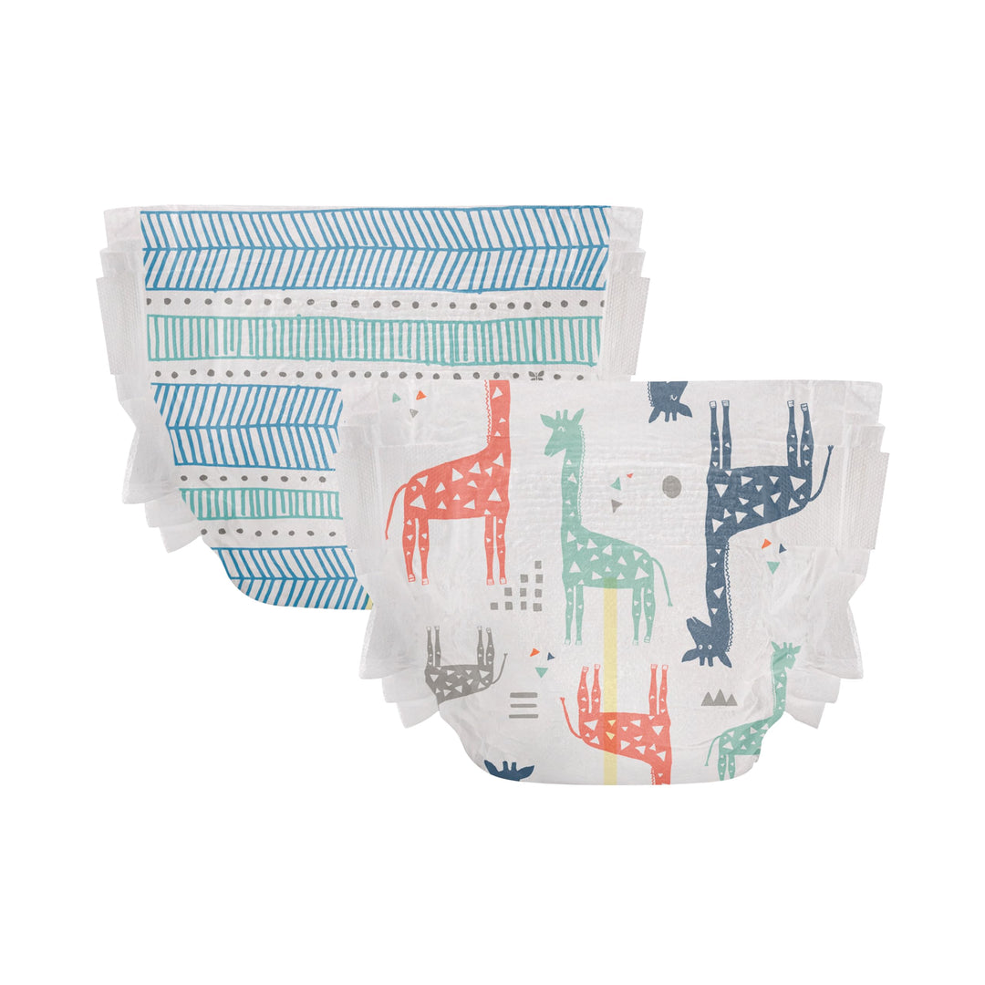Clean Conscious Diapers for Sensitive Skin | Size 1 (8-14 lbs)