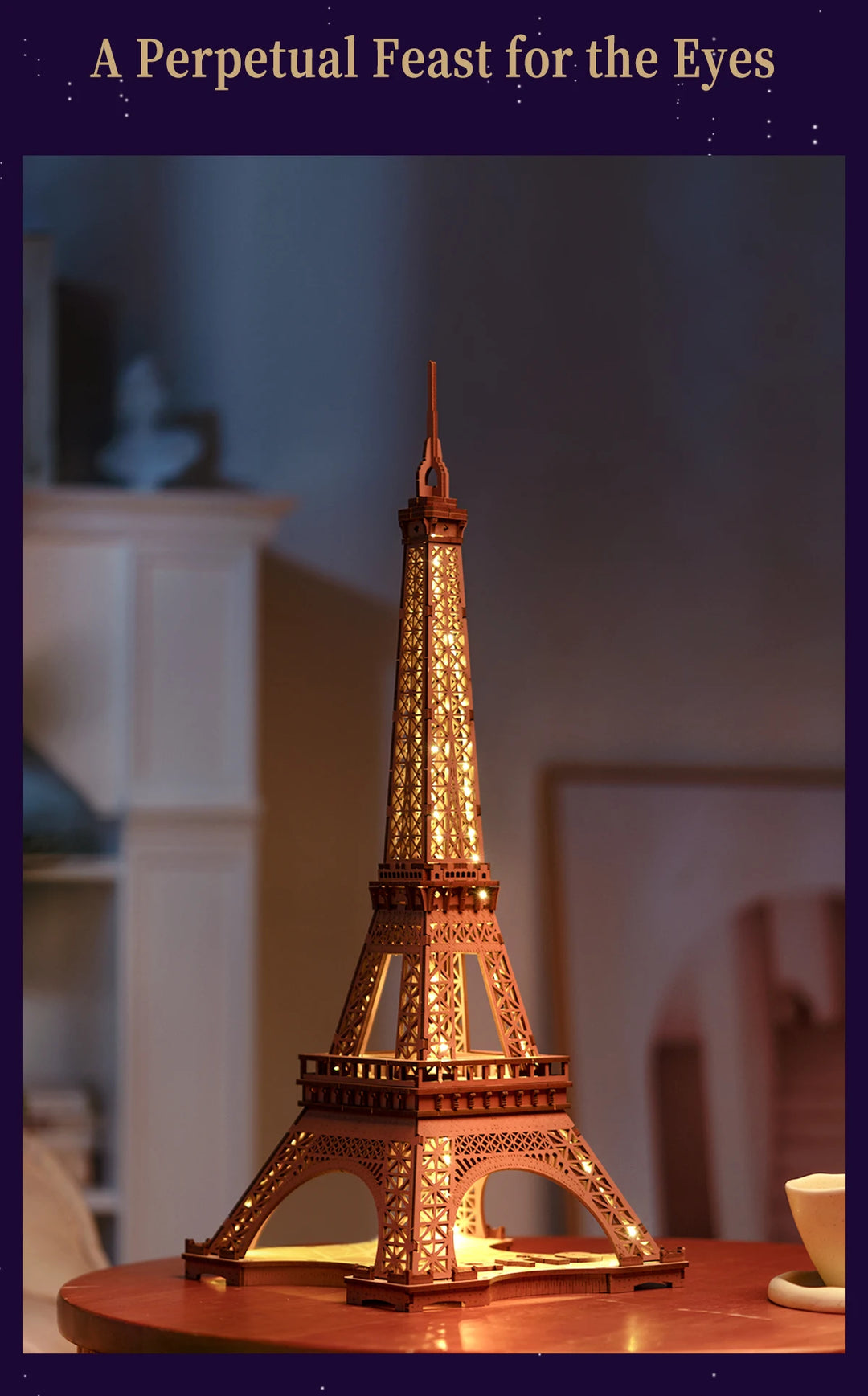 🔥 LAST DAY 50% OFF 🔥Ultimate Eiffel Tower 3D Puzzle Kit