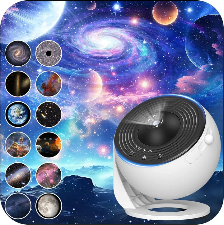 🔥 LAST DAY 50% OFF 🔥Ultimate Galaxy HD Projector™ | 13-in-1 Planetarium Experience