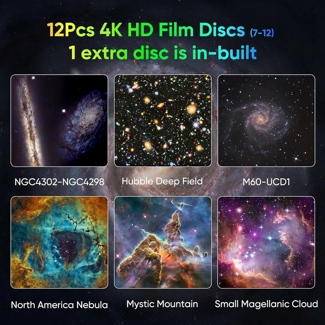 🔥 LAST DAY 50% OFF 🔥Ultimate Galaxy HD Projector™ | 13-in-1 Planetarium Experience