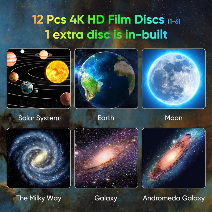 🔥 LAST DAY 50% OFF 🔥Ultimate Galaxy HD Projector™ | 13-in-1 Planetarium Experience