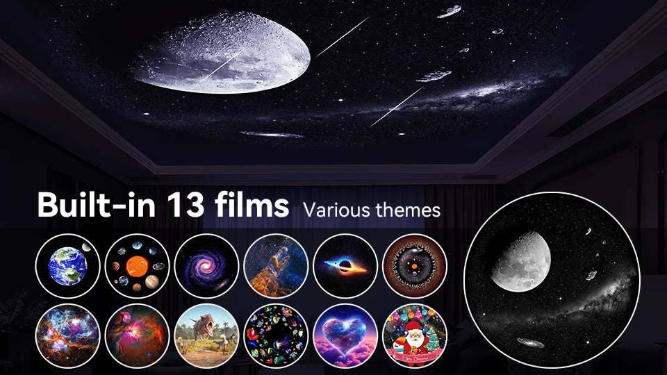🔥 LAST DAY 50% OFF 🔥Ultimate Celestial 3D Crystal Planetarium Projector™