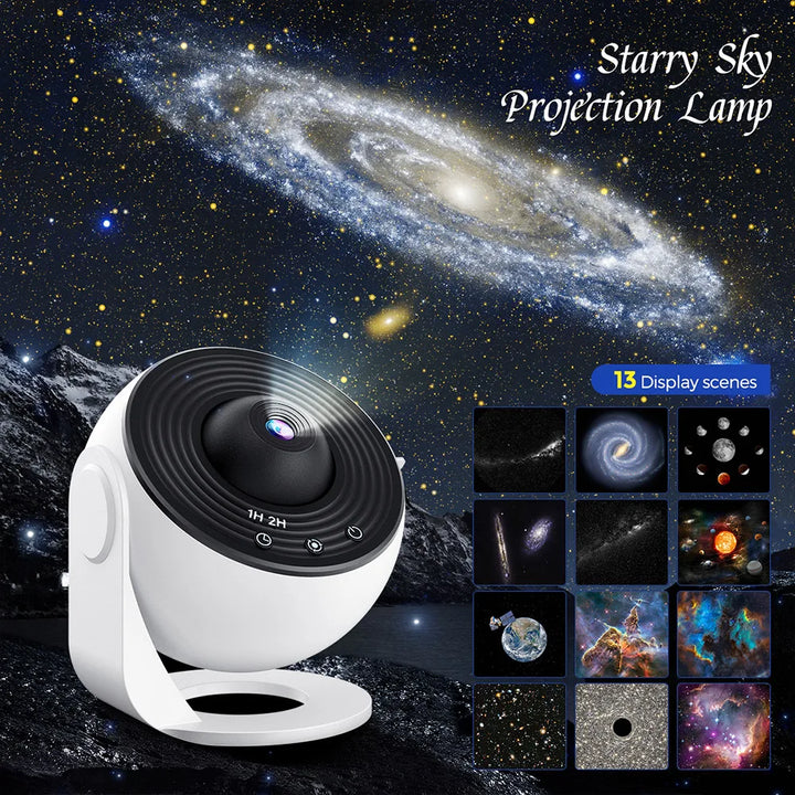 🔥 LAST DAY 50% OFF 🔥Ultimate Galaxy HD Projector™ | 13-in-1 Planetarium Experience