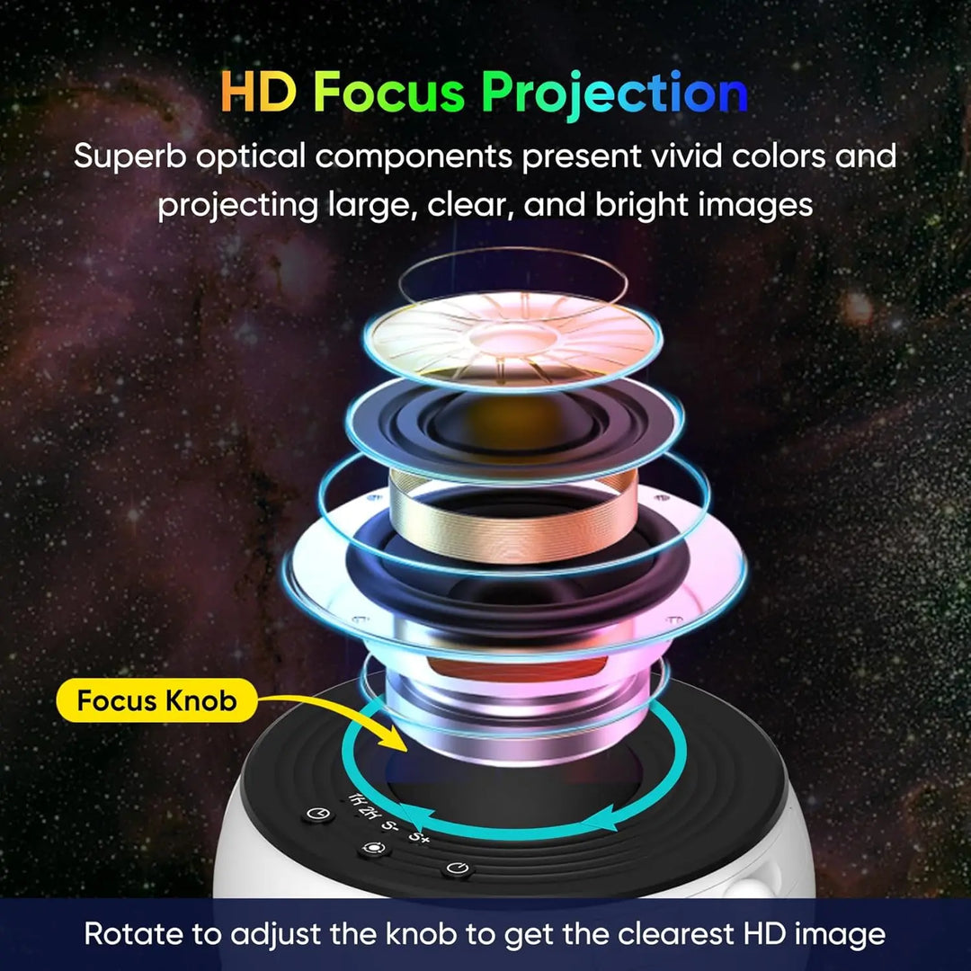 🔥 LAST DAY 50% OFF 🔥Ultimate Galaxy HD Projector™ | 13-in-1 Planetarium Experience