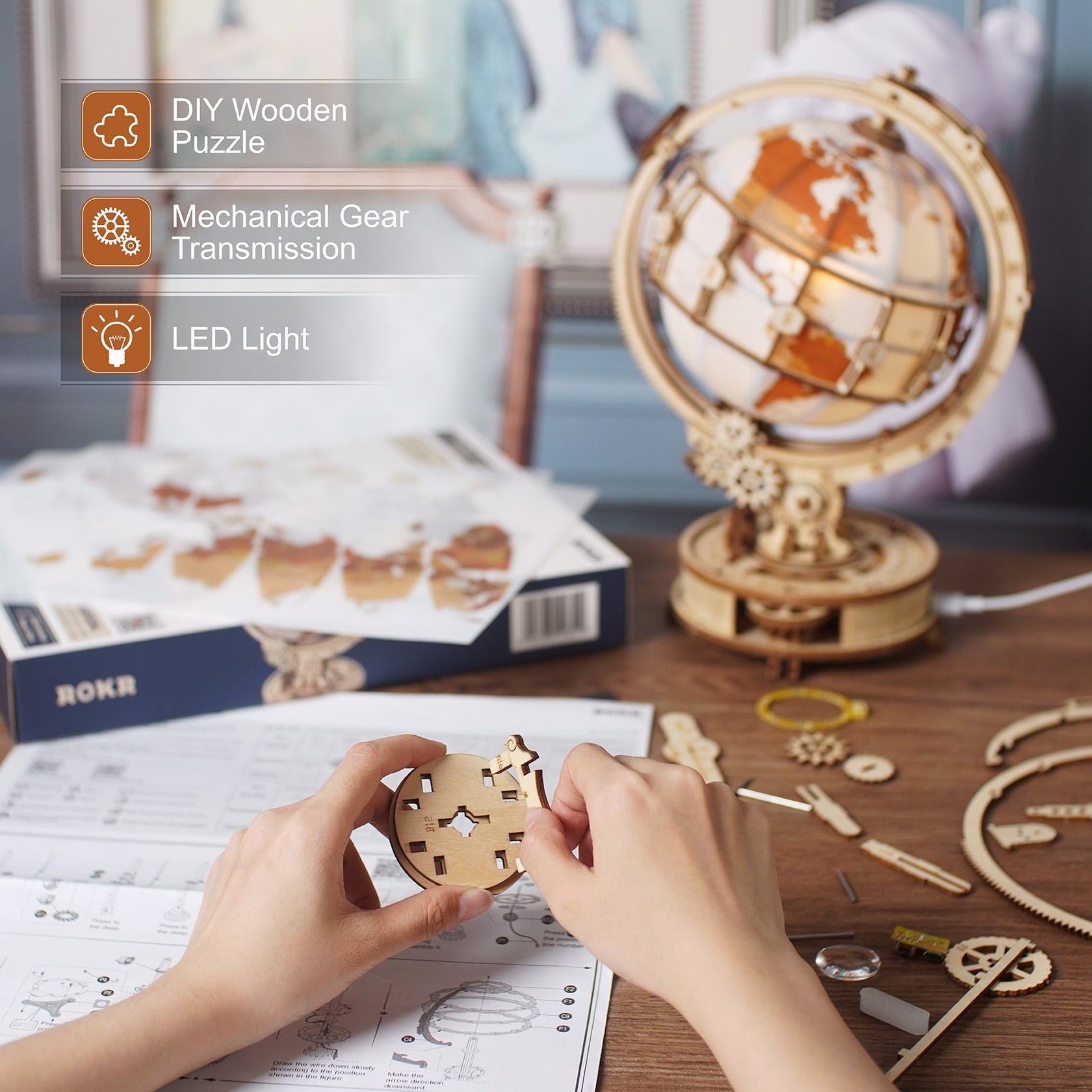 Ultimate Around The Globe 3D Puzzle ™
