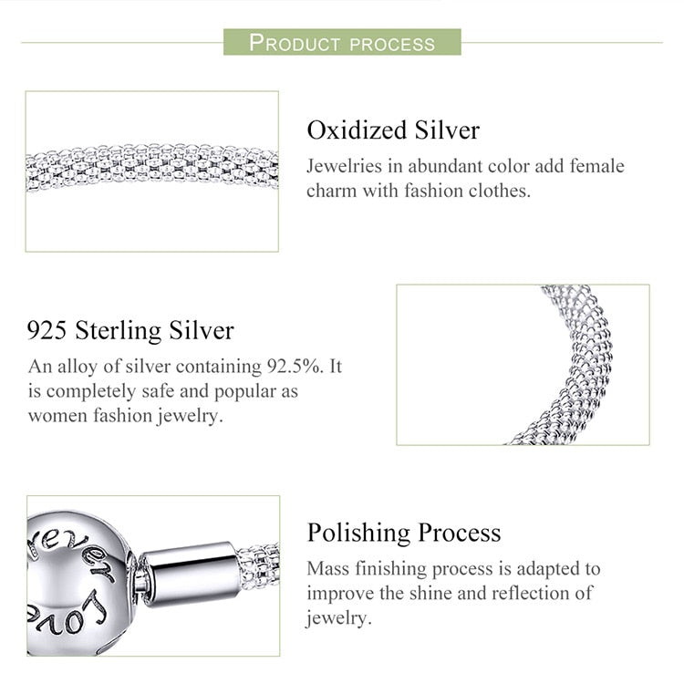 Enamore Love Forever Snake Chain Bracelet ™