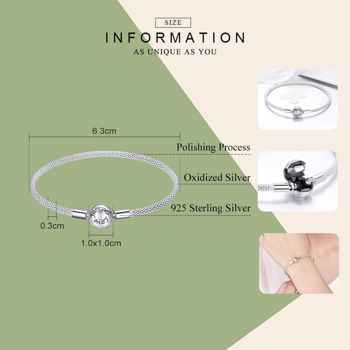 Enamore Love Forever Snake Chain Bracelet ™