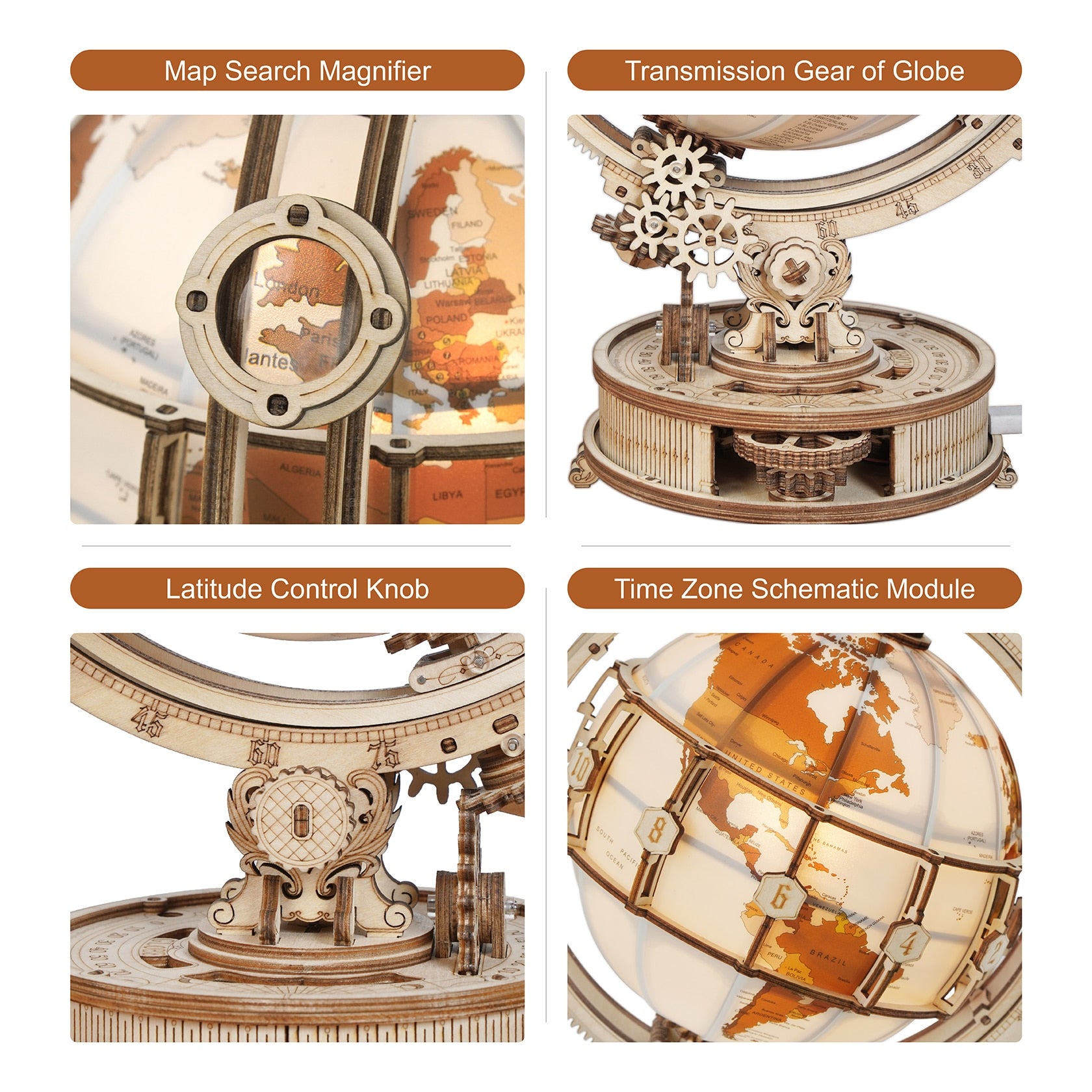 Ultimate Around The Globe 3D Puzzle ™