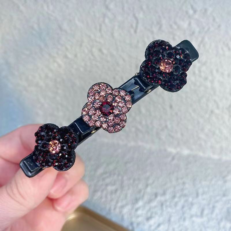 🔥 LAST DAY 60% OFF 🔥 Ultimate Sparkling Crystal Stone Braided Hair Clips