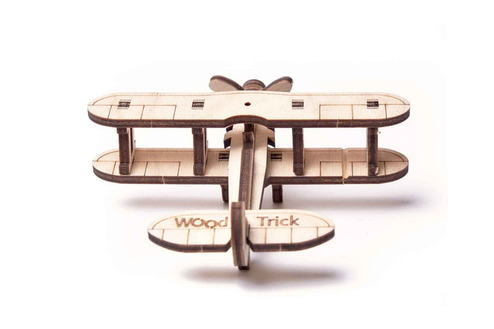 Wood Trick 3D Puzzle - Corsair & Lightning planes