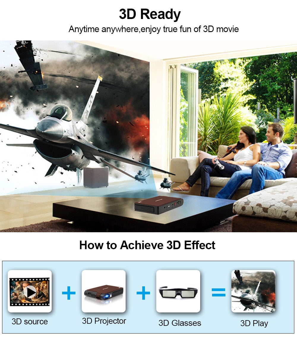 Ultimate HD Portable Projector™