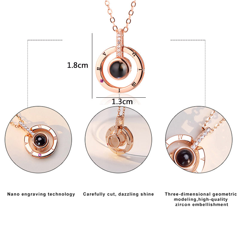 "I Love You" In 100 Languages Necklace - ShopperEZ